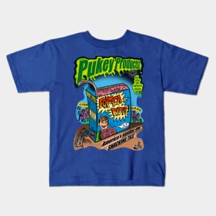 Pukey Products number 2 “Formica Bites” Kids T-Shirt